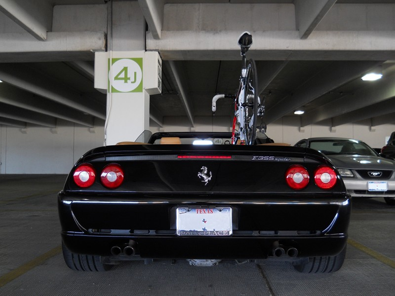 Illustration for article titled How to mount a bike to your Ferrari convertible